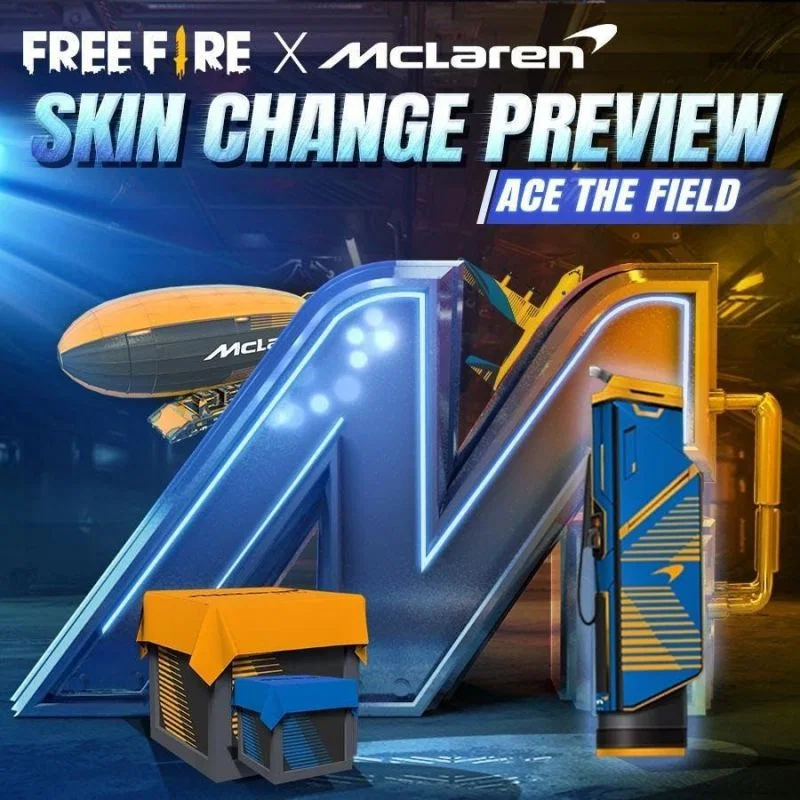Race to Ace in Garena Free Fire in collaboration with McLaren crossover event