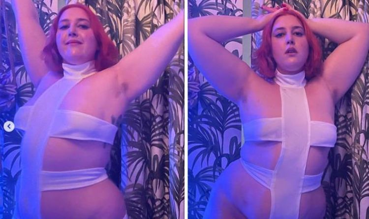 Jonathan Ross' daughter Honey shows off jaw-dropping curves in risqué Halloween costume
