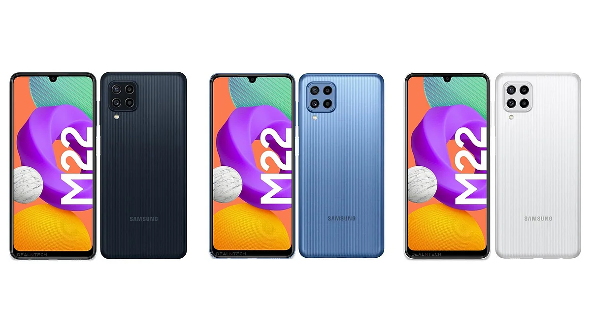 Samsung Galaxy M22 Price, Specifications, Renders Surface Online