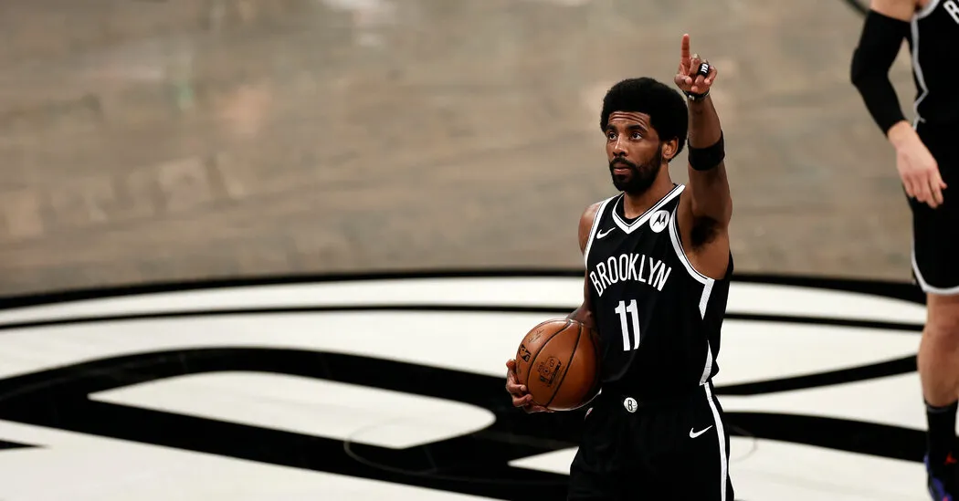 The Brooklyn Nets’ Kyrie Irving defends his decision not to get vaccinated.