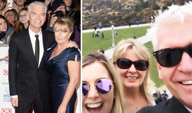 Phillip Schofield: This Morning host reunites with wife Steph for family getaway
