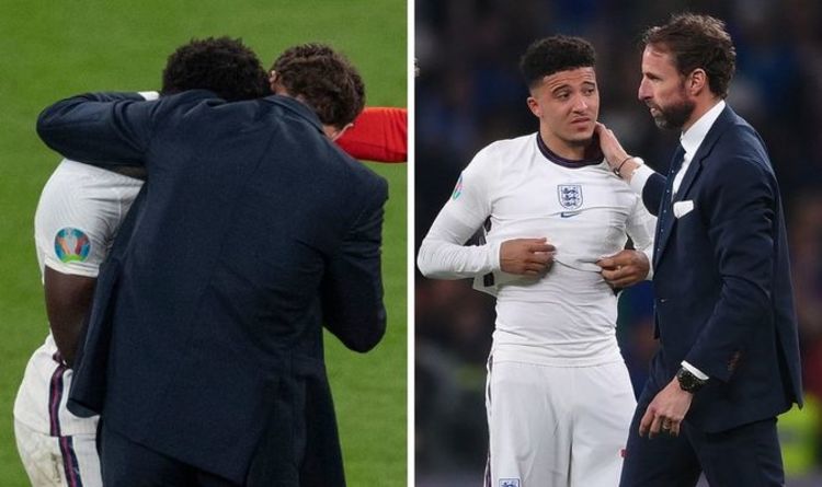 England boss Gareth Southgate condemns racist abuse of Saka, Rashford and Sancho