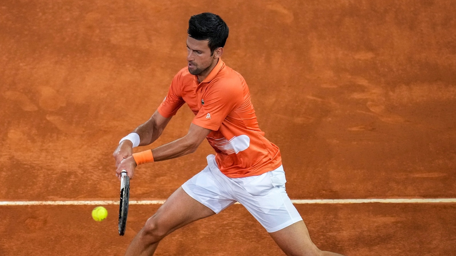 Djokovic stays perfect against Monfils, Raducanu knocked out in Madrid