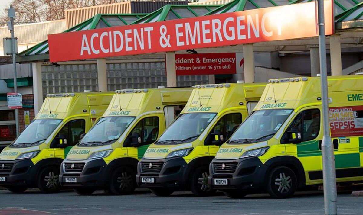 Ambulances 'treated as extra wards' as patients stuck outside hospitals for three hours