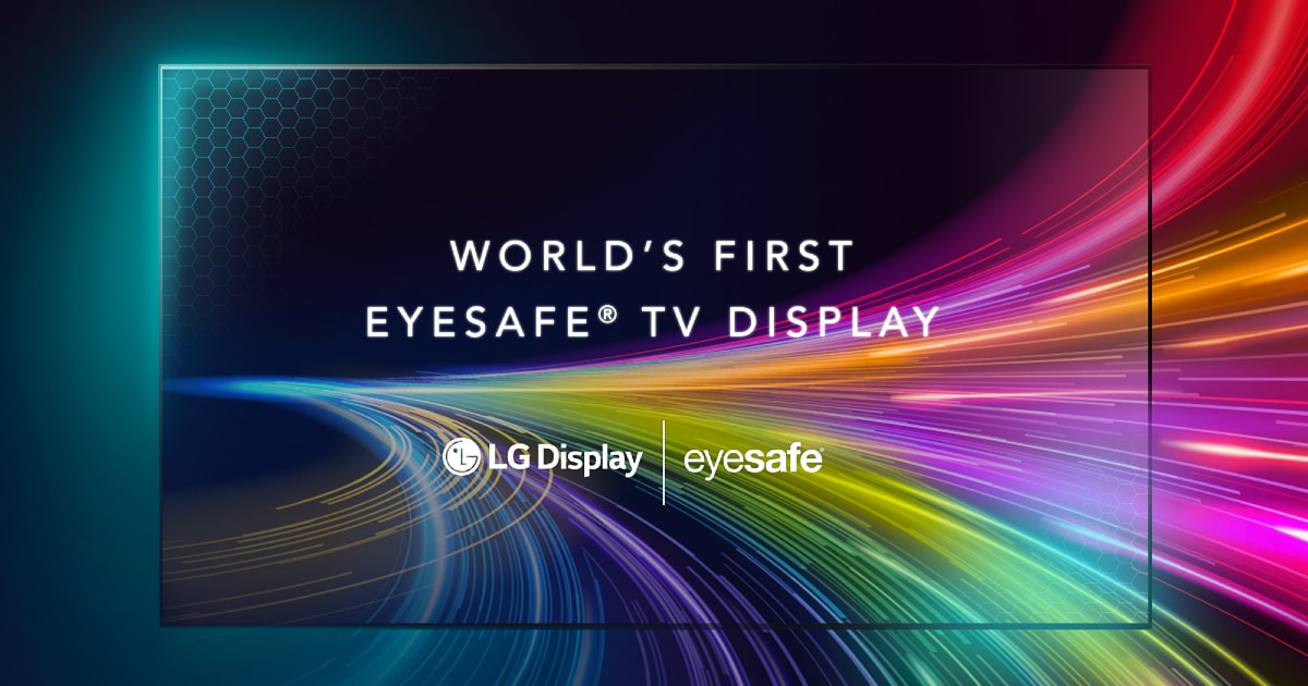 LG Unveils World’s First Eyesafe-Certified TV Display Ahead of CES 2021