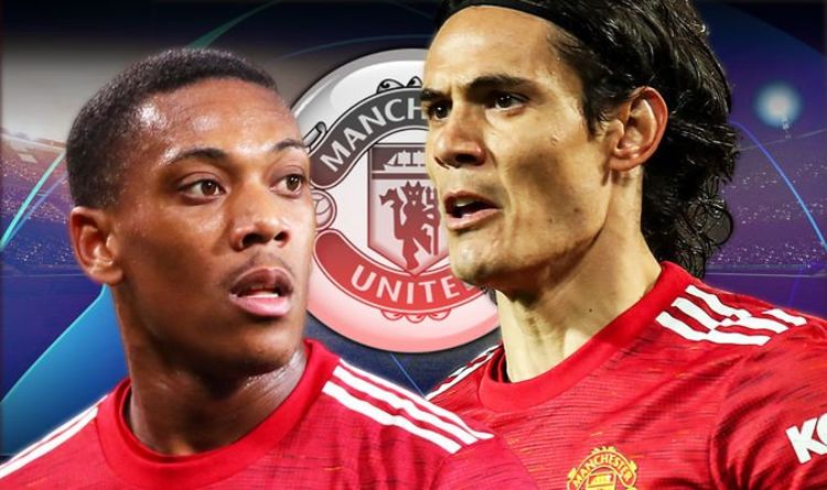 Man Utd duo Edinson Cavani and Anthony Martial ruled out of RB Leipzig showdown
