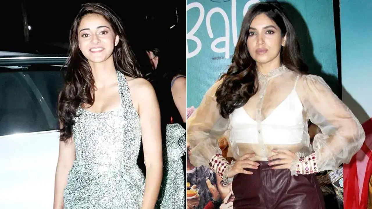Ananya Panday, Bhumi Pednekar celebrate 3 years of `Pati, Patni Aur Woh`