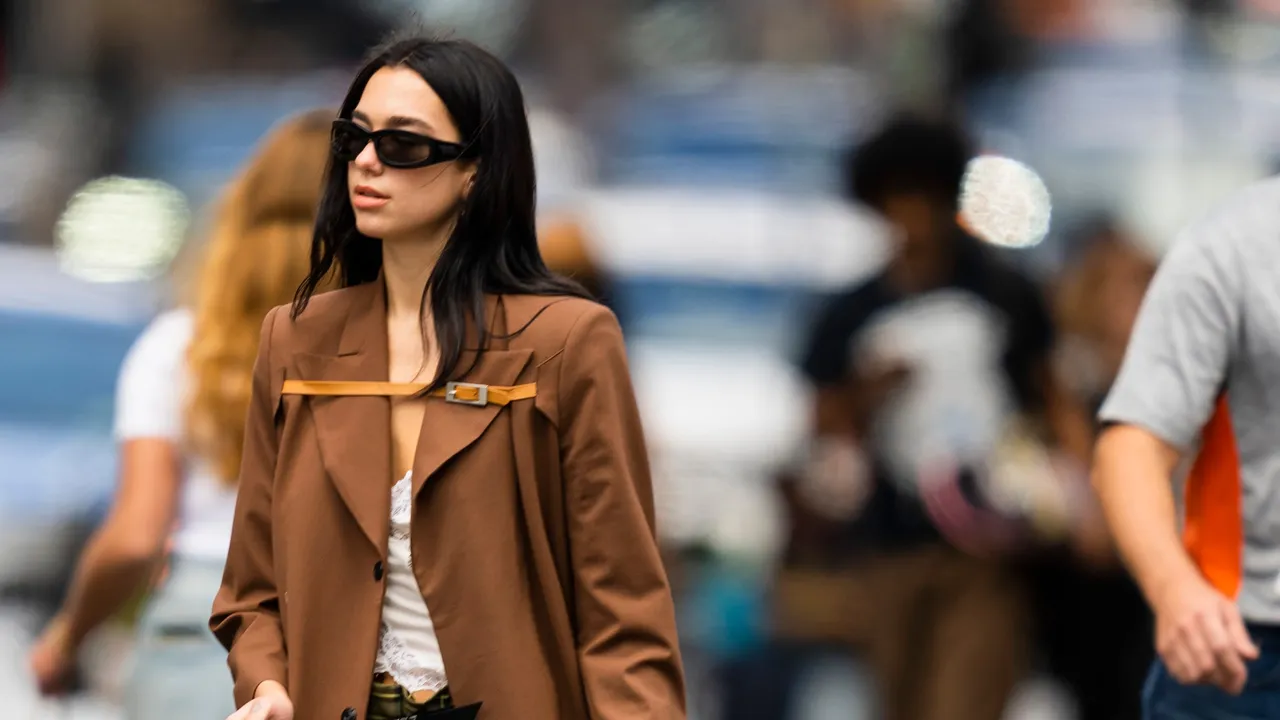 Dua Lipa Wears This Season’s Budding It Bag