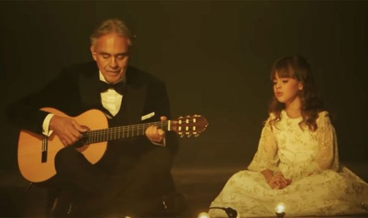 Andrea Bocelli sings Hallelujah duet with daughter Virginia at Christmas concert – WATCH