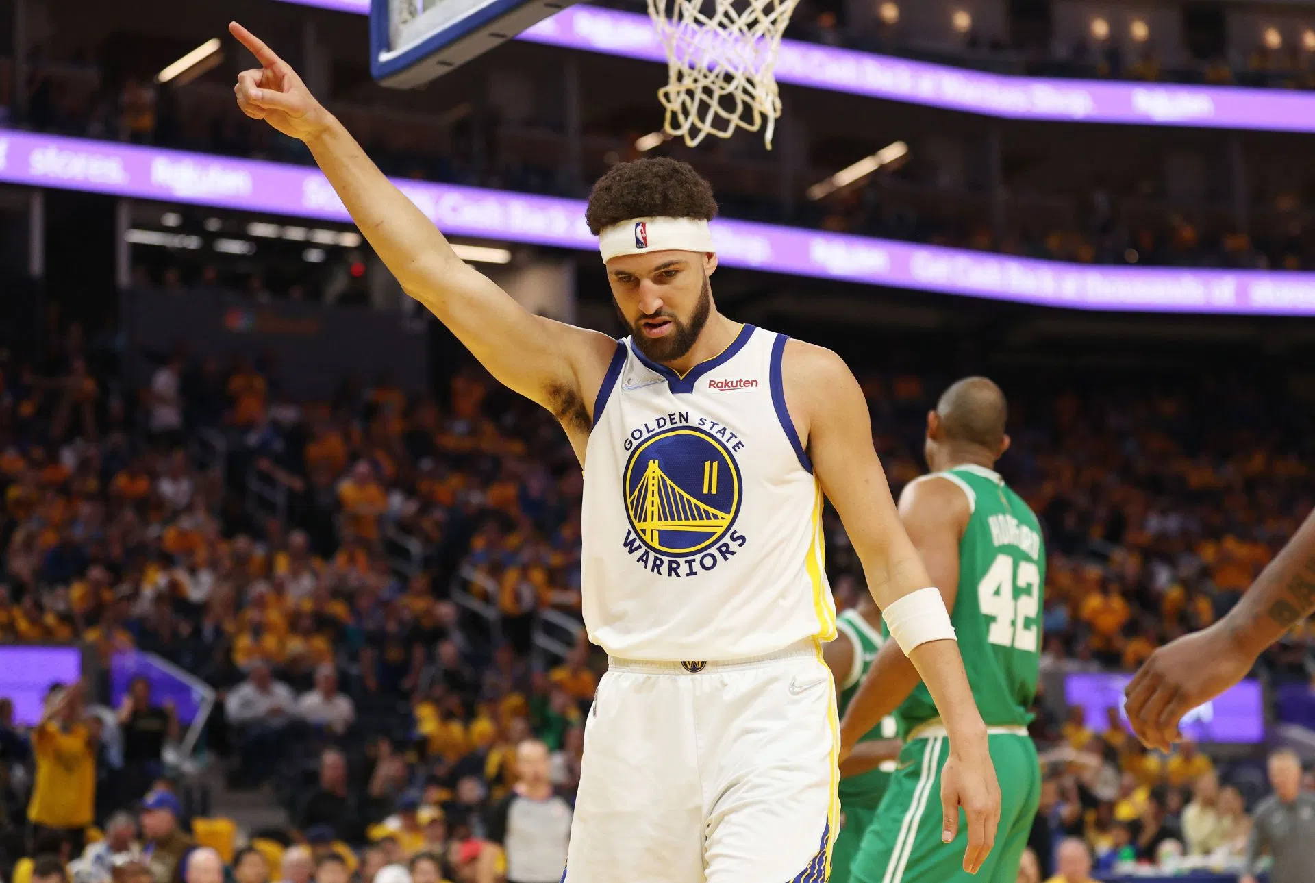 "'Man, I’ve been watching y’all for so long and been talking crazy, championship or bust'" - Klay Thompson rem