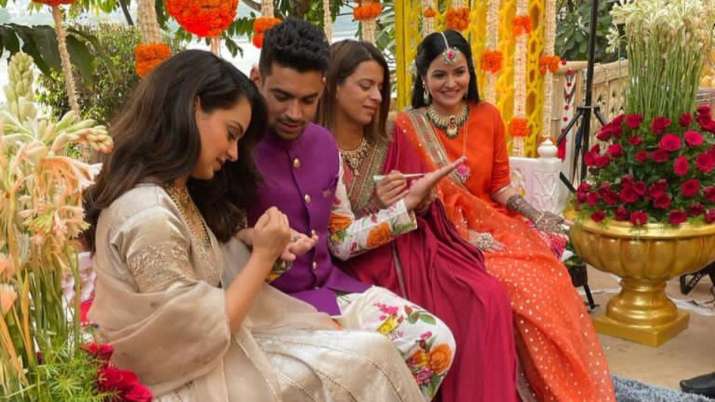 Kangana Ranaut's brother Aksht's pre-wedding festivities begin in Udaipur | Pics