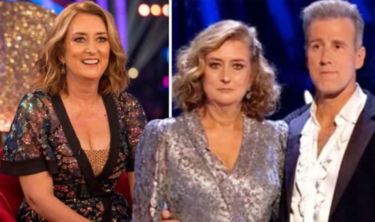 Jacqui Smith blames early Strictly exit on her boobs 'T*ts were not sufficiently out’