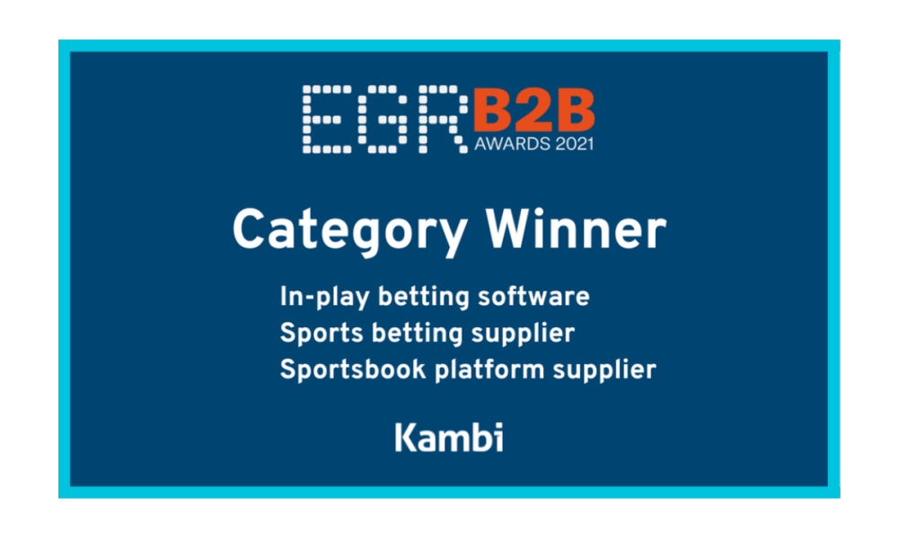 Kambi named world’s leading sportsbook by peers at industry awards
