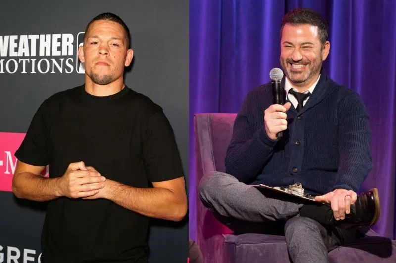 Watch: What happened when Nate Diaz appeared on Jimmy Kimmel Live?