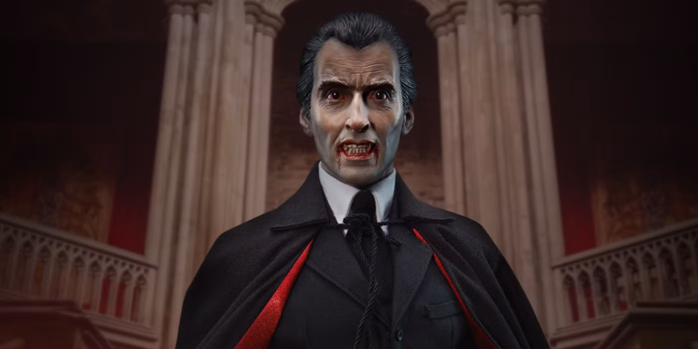 Christopher Lee and Peter Cushing's Dracula and Van Helsing Getting the Sideshow Collectibles Treatment