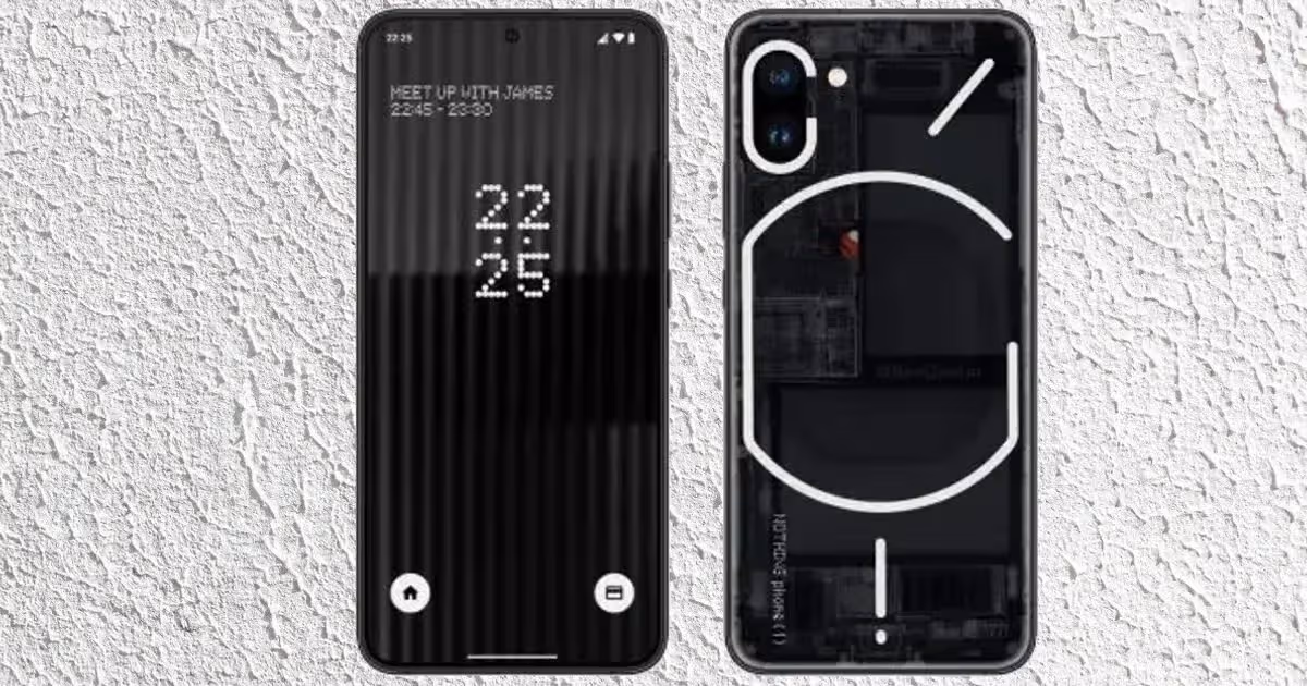 Nothing Phone (1) first look officially teased: launch date, specs, design