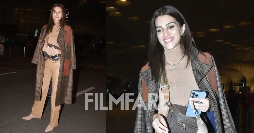 In pictures: Kriti Sanon’s OOTD is simply rocking