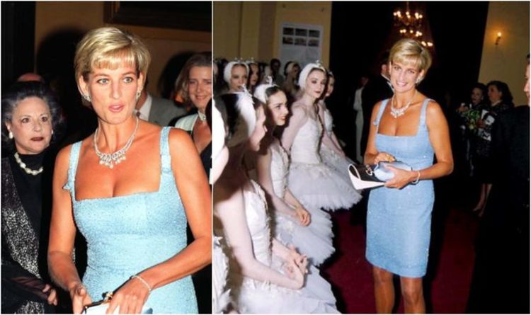 The 'Swan Lake' necklace Princess Diana wore during last public appearance