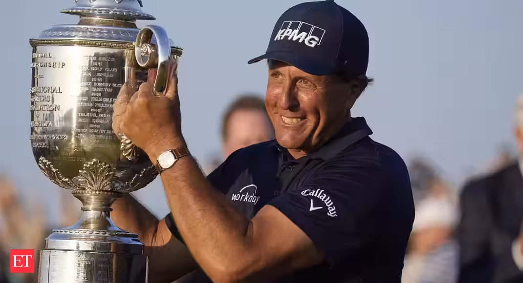 Phil Mickelson wins PGA at 50 to become oldest major champion