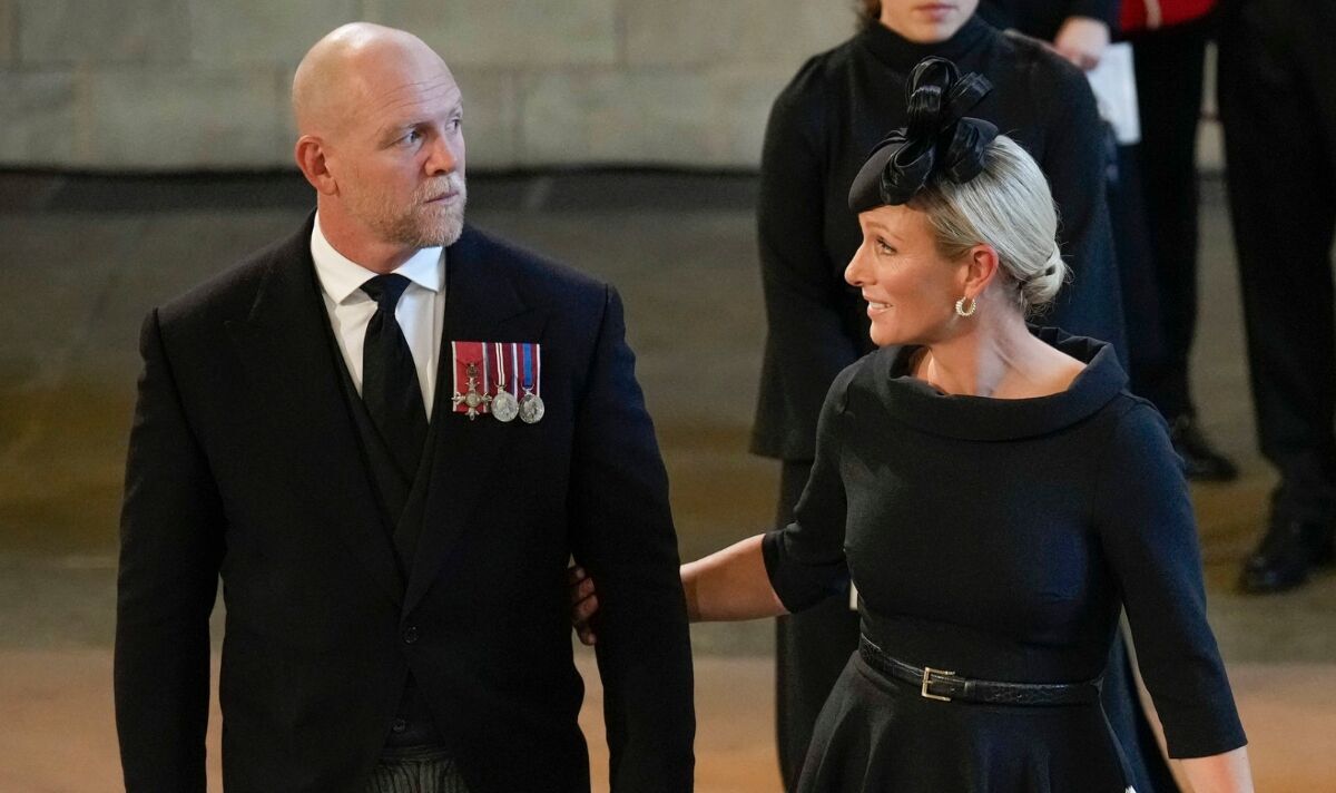 Mike Tindall shows love for late Queen with multiple medals - pictures