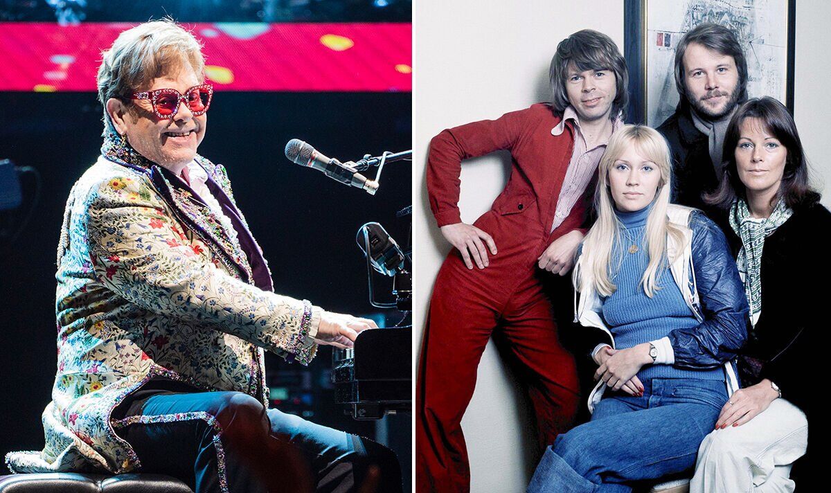 Elton John teams up with ABBA’s Benny Andersson for music mash up fans adore – WATCH