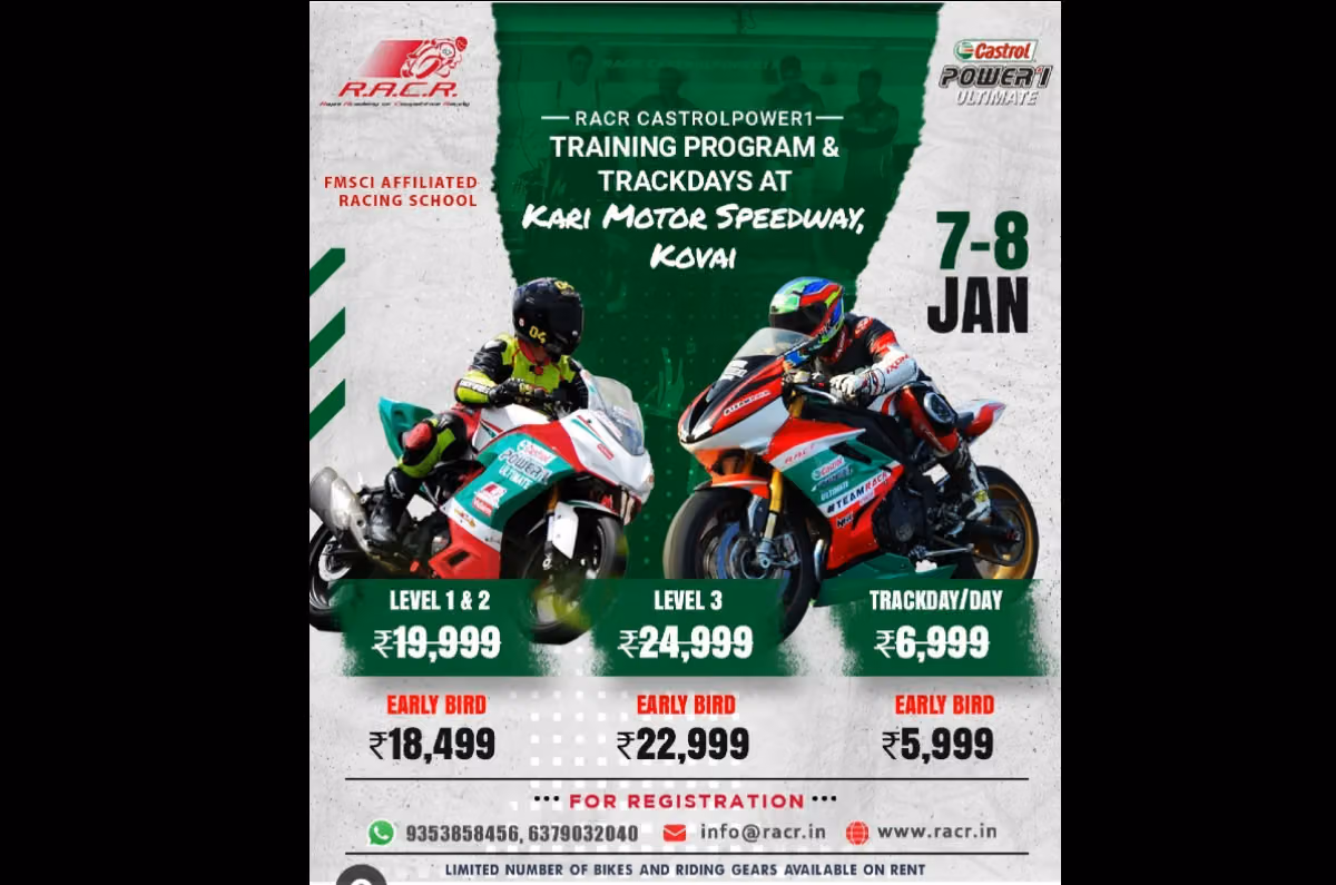 Rajini Krishnan’s RACR riding school to be held on January 7,8
