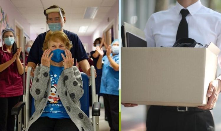 Redundancy fears reverse as first vaccine jab is issued – over 50s offered ‘hope for 2021
