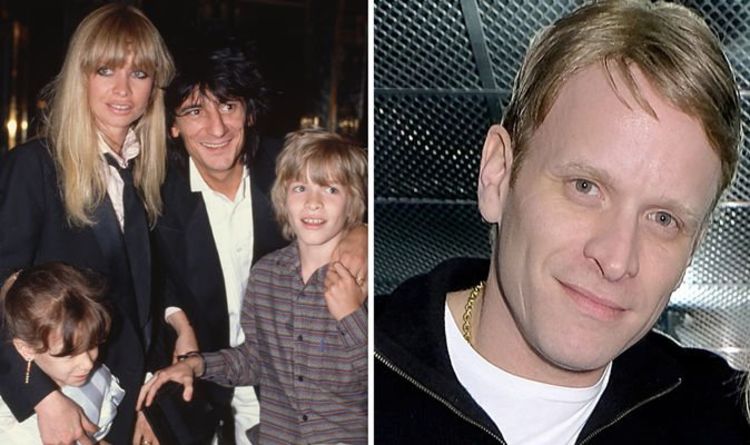 Ronnie Wood's son Jamie says 'I love him but he's not my dad' as he denies 'feud' rumours