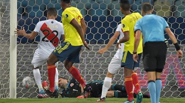Mina own goal sinks Colombia