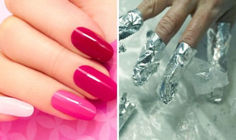 How to take off acrylic gel nails at home