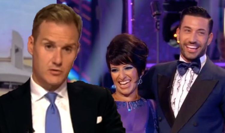 Dan Walker reacts to Strictly 2020