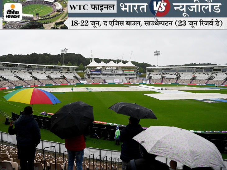 WTC फाइनल का चौथा दिन: खेल न हो पाने से पीटरसन नाराज, कहा- WTC फाइनल इंग्लैंड में नहीं होना चाहिए था; फैन्स बो