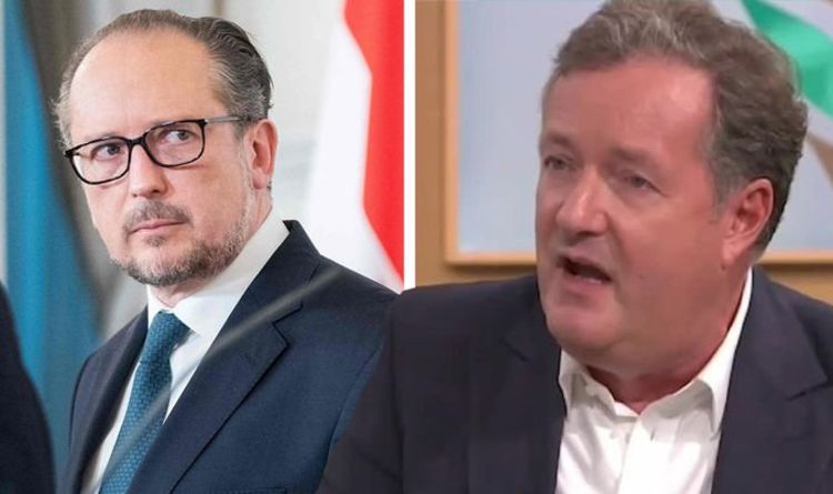 Piers Morgan hits out at anti-vaxxers amid Austria's controversial new lockdown plans