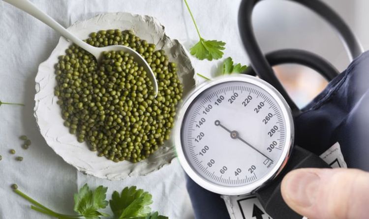 High blood pressure: Mung beans are high in protein and could help lower readings