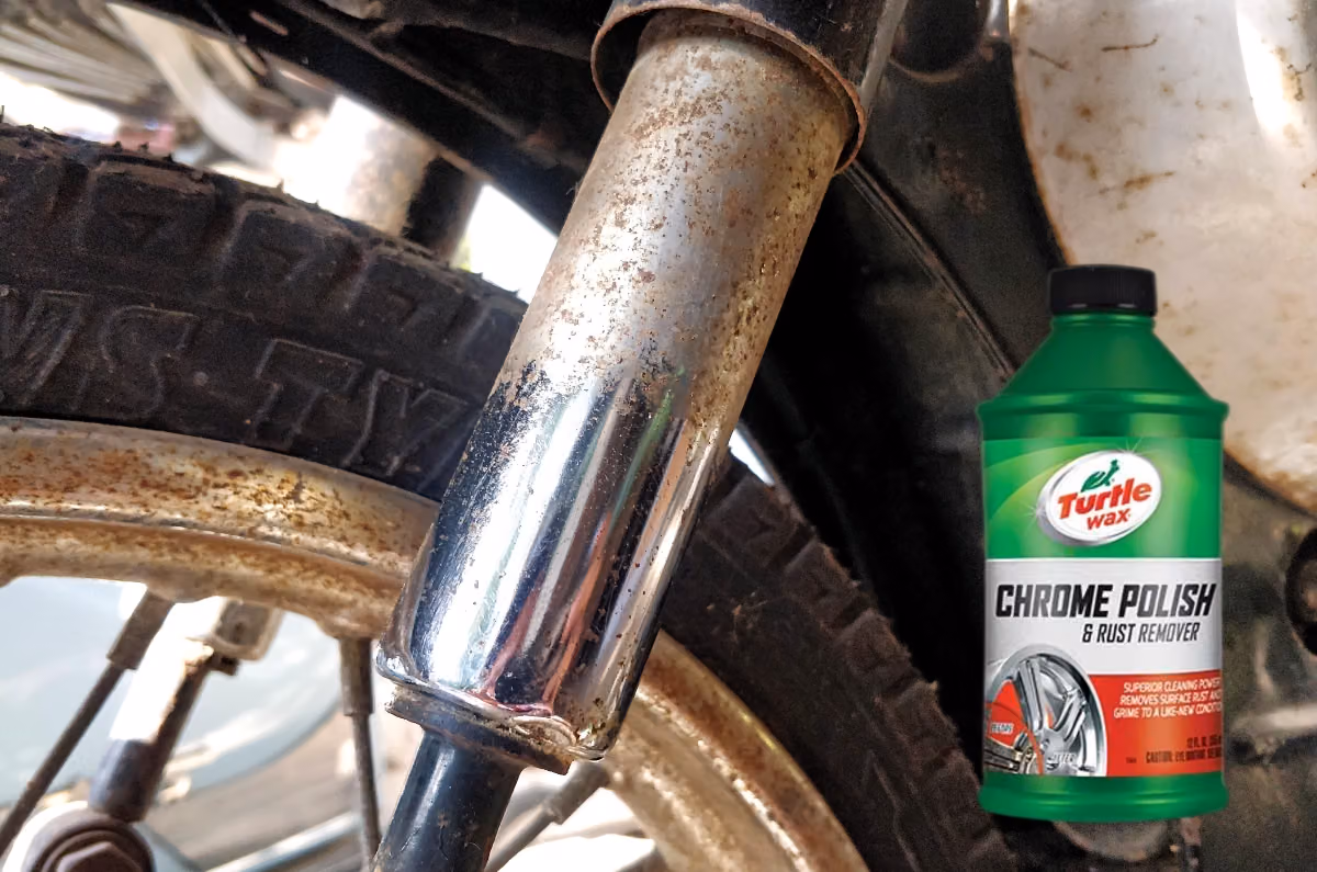 Turtle Wax Chrome Polish and Rust Remover review