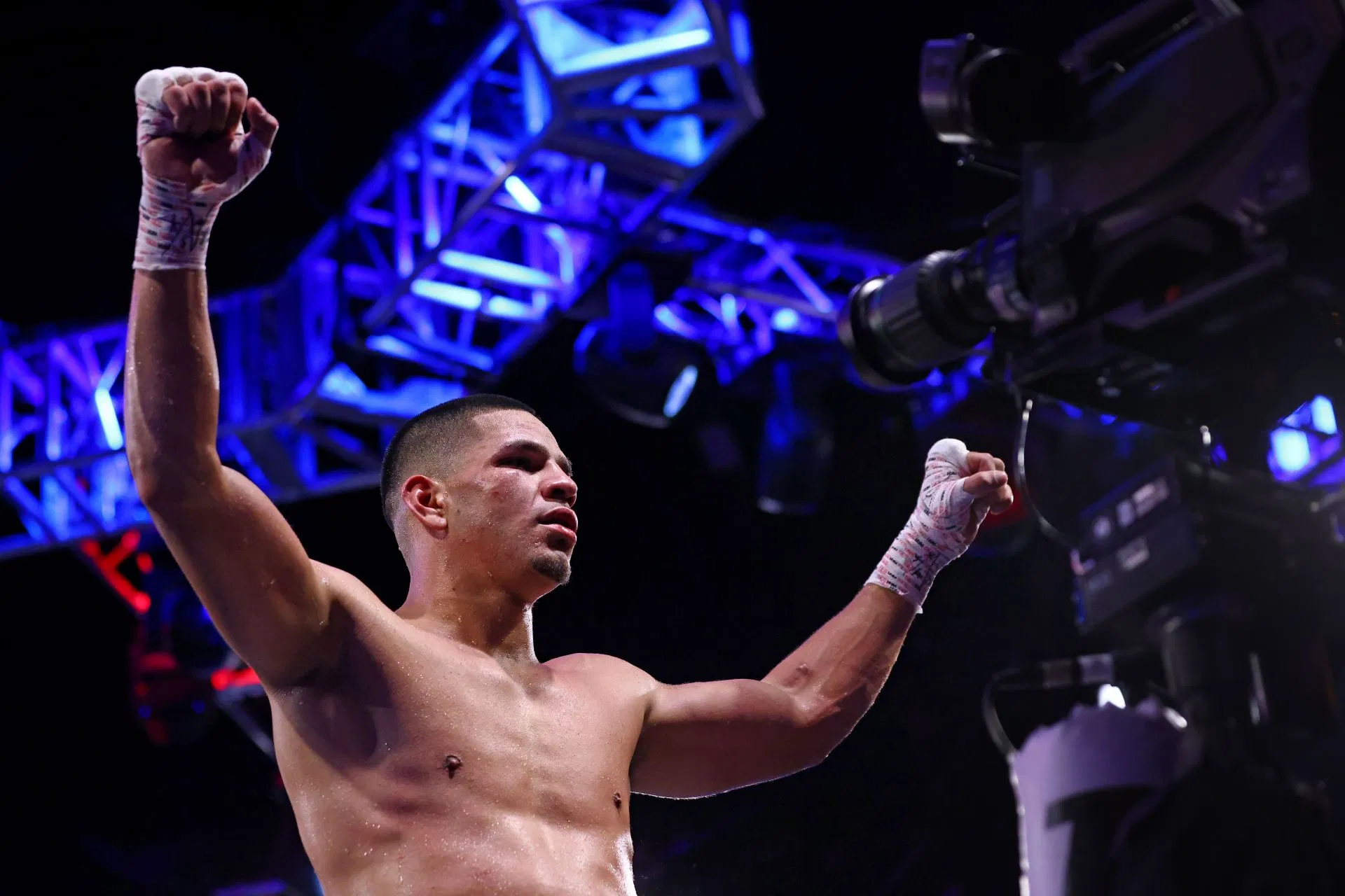 Edgar Berlanga faces suspension, fine for biting incident on Alexis Angulo win