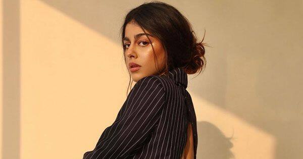 Guess the Price: Alaya F's open backed pinstriped drape jacket can buy you a cheap smartphone | Bollywood Life
