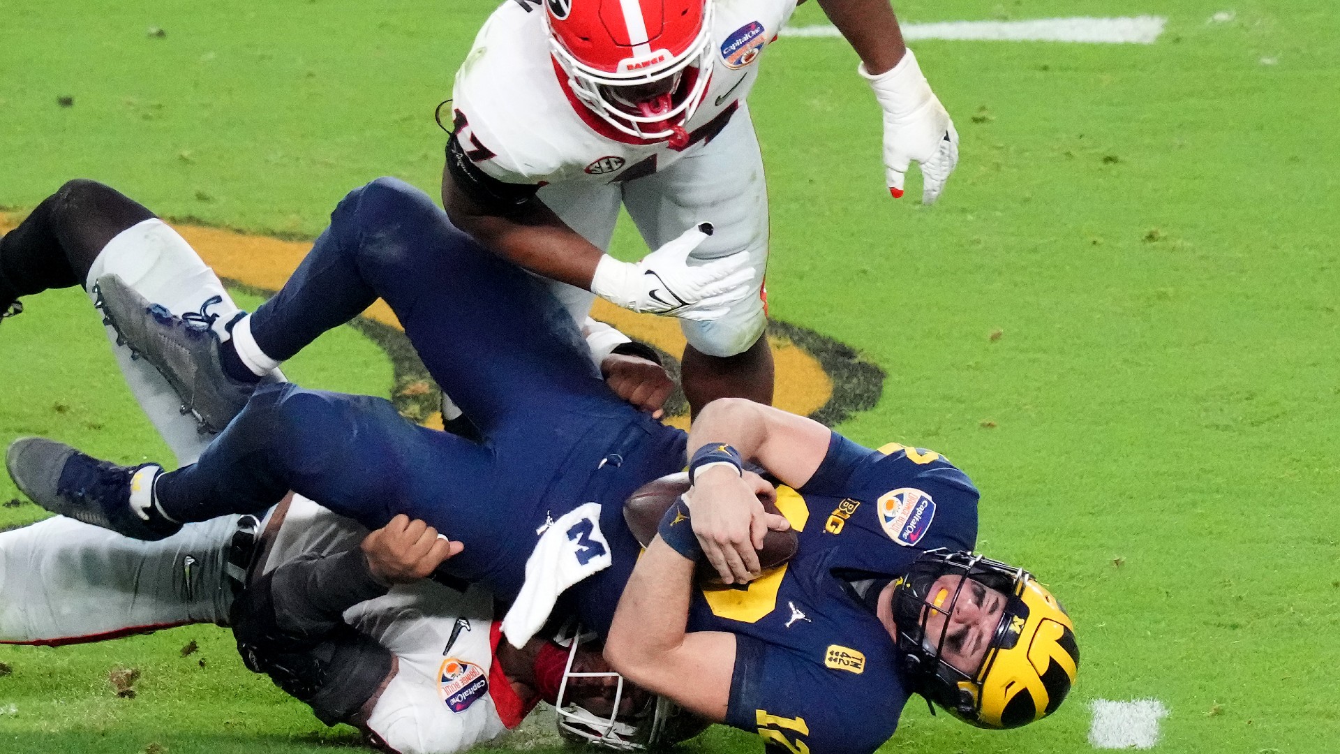 Michigan, Jim Harbaugh's next big challenge? Catching up to SEC after Georgia blowout loss