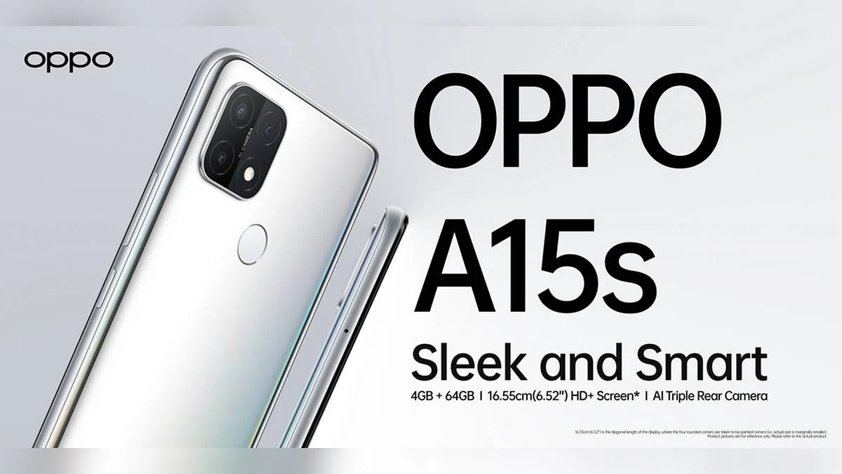 Oppo A15s With Triple Rear Cameras, MediaTek Helio P35 SoC Launched