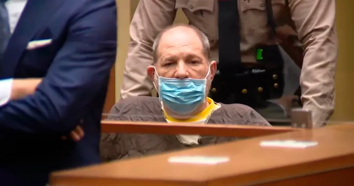 Harvey Weinstein pleads not guilty as he awaits 2nd trial in California - National | Globalnews.ca