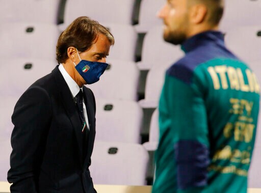 Italy Coach Roberto Mancini Tests Positive For Virus