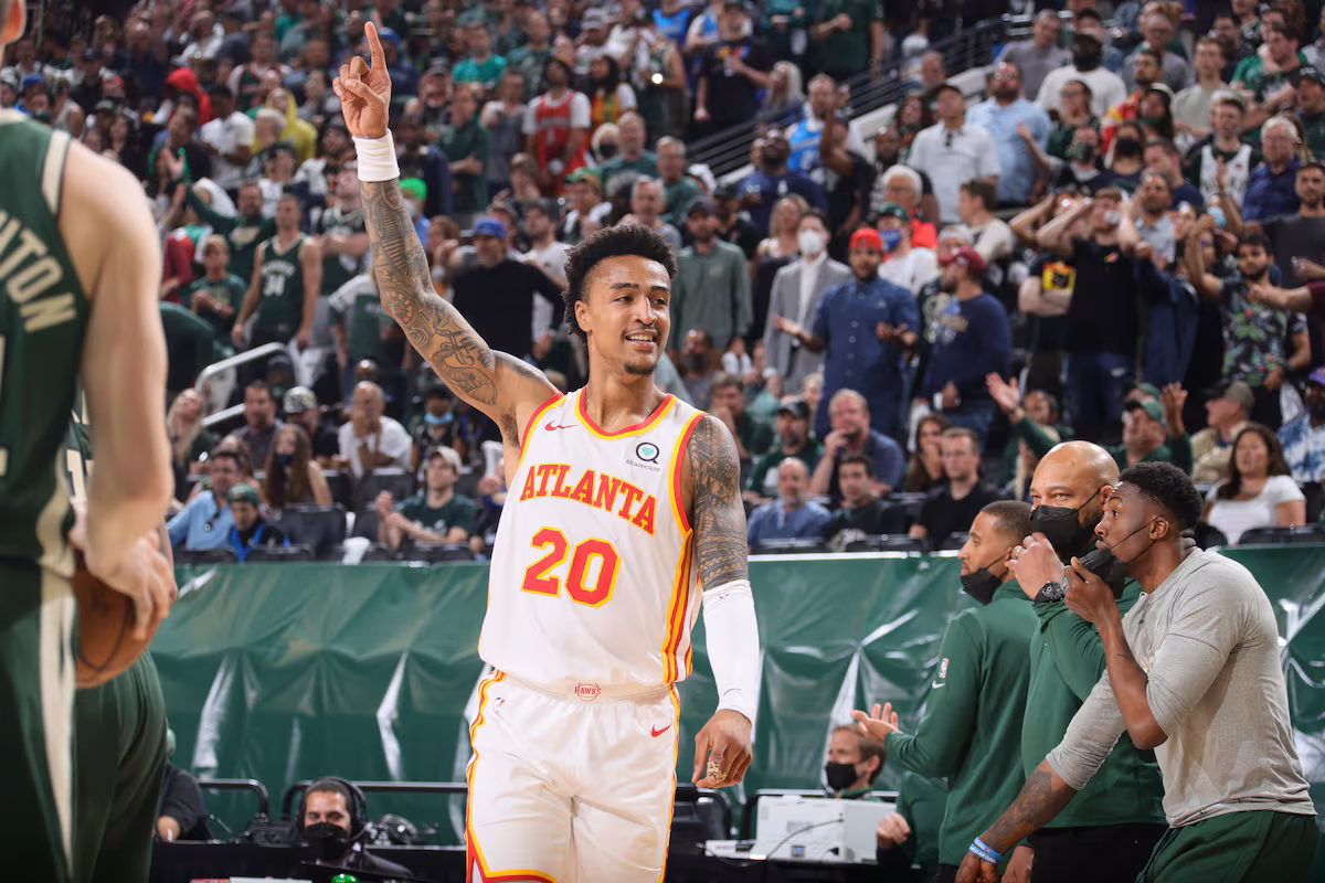 John Collins: Hawks Winning 3 Game 1s 'Definitely Put Some Respect on Our Names'