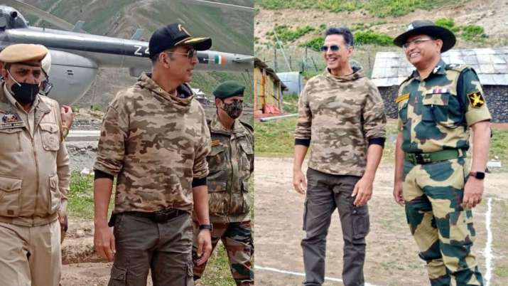 Akshay Kumar visits J&K's Bandipora to meet BSF braves: 'My heart is filled with nothing but respect'