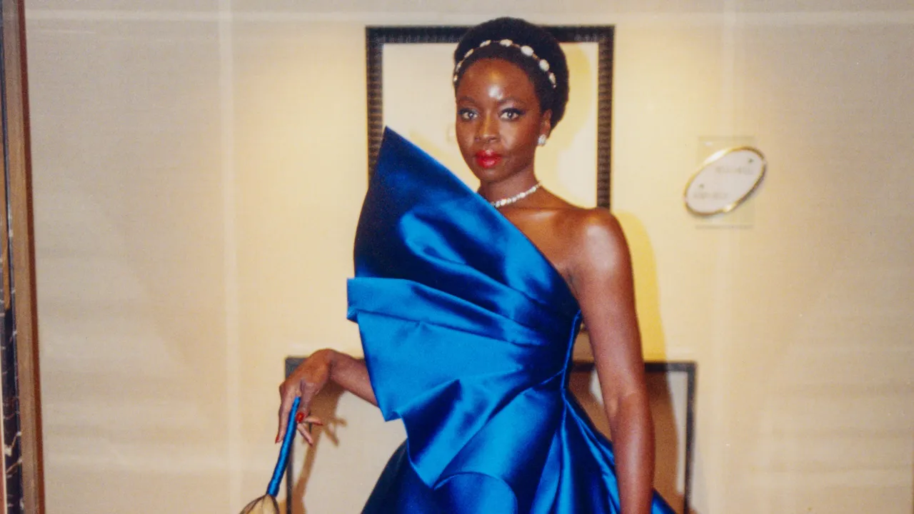 Danai Gurira’s Striking Met Gala Look Combines Gilded Glamour With Nigerian Art