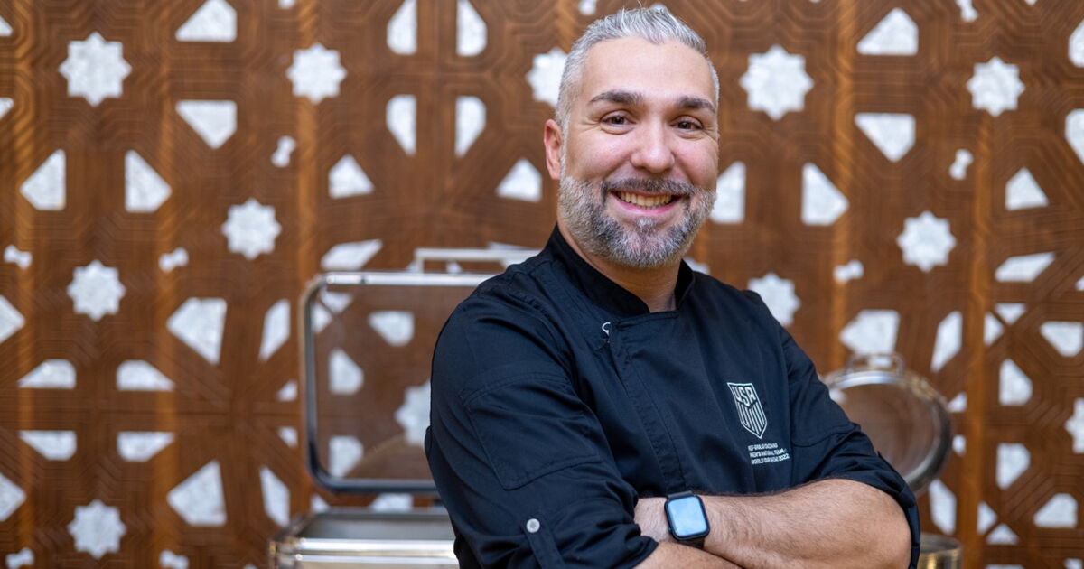 Chef Giulio Caccamo helps make the U.S. men's soccer team feel at home in Qatar