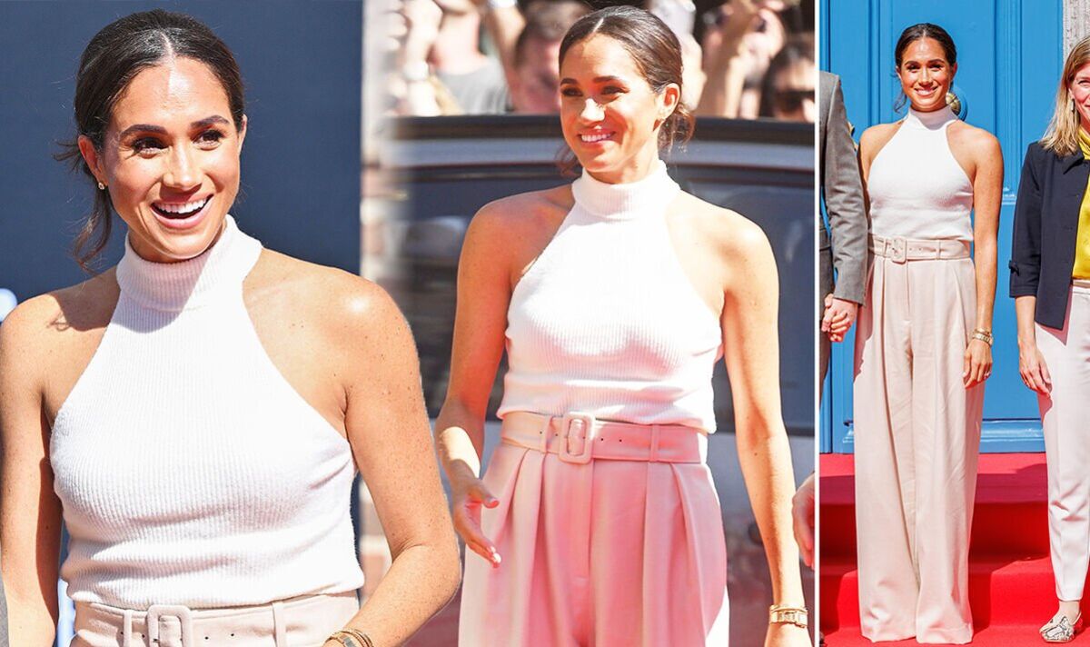 HEAD Meghan Markle wows in blush pink for latest appearance