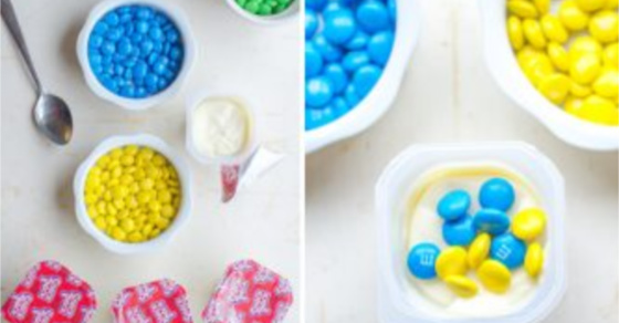 Yellow and Blue Make Green Snack Idea for Kids | Kids Activities Blog