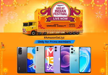 Amazon Great Indian Festival Sale live now for Prime Members: Best deals on smartphones | 91mobiles.com