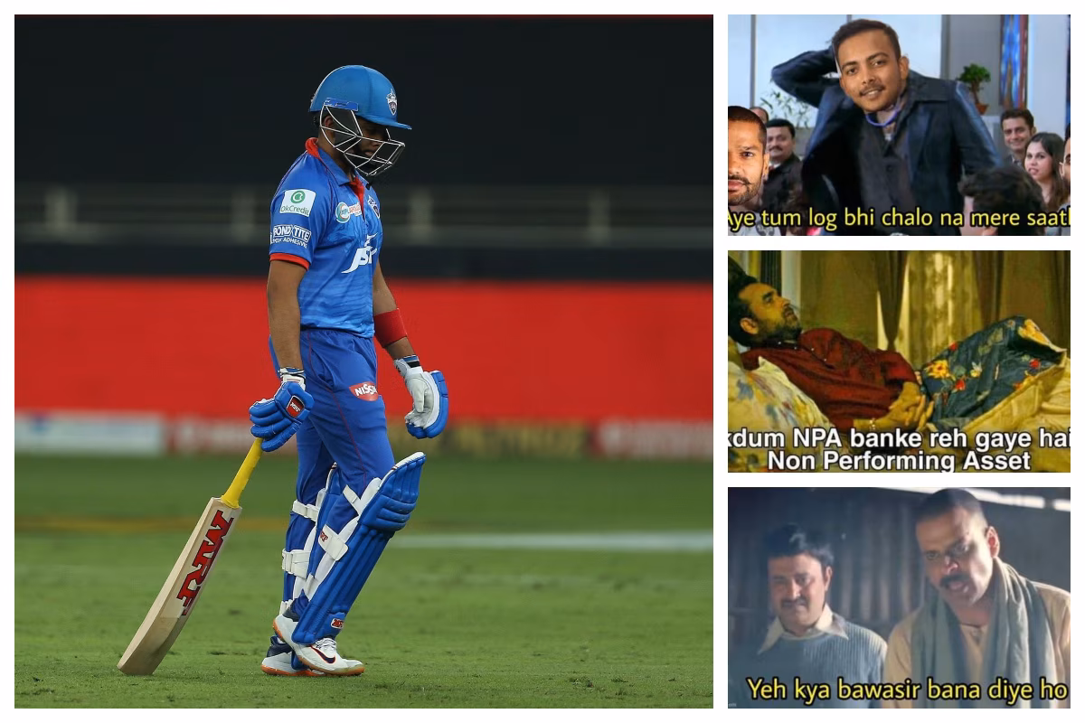 MI vs DC IPL 2020: Prithvi Shaw Trolled Brutally After Yet Another No-Show as Mumbai Indians Thrash Delhi Capi