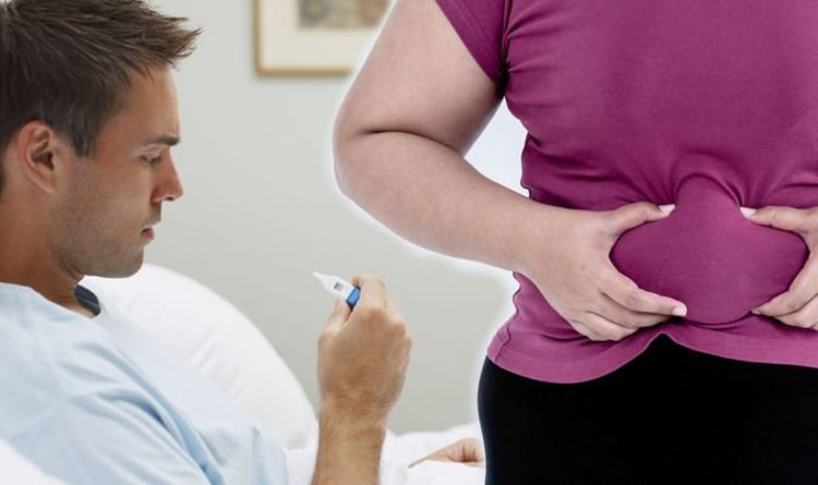 Stomach bloating: A fever, bloody stool and severe vomiting could indicate an infection